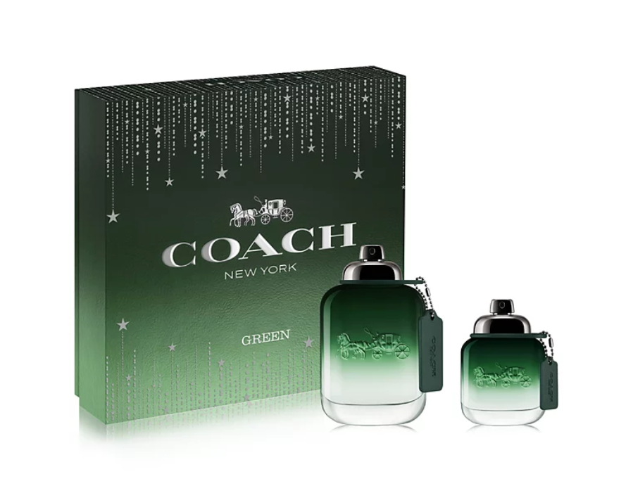 Coach Green 2 Pc Set