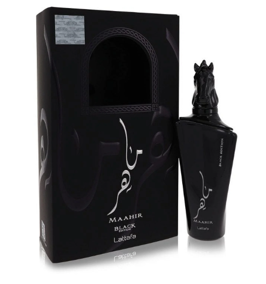 LATTAFA MAAHIR BLACK EDITION 100 ML 3.4 FL OZ