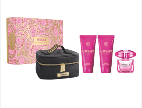 VERSACE BRIGHT CRYSTAL ABSOLU  SET 4PC EDP