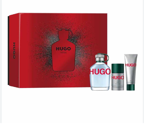 HUGO BOSS MAN EDT SET 3 PC