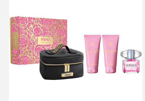 Versace Bright Crystal 4 Piece Set EDT