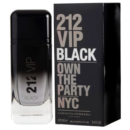 CAROLINA HERRERA EDP 212 VIP BLACK NYC 100ML FOR MEN