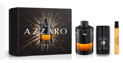AZZARO THE MOST WANTED 3PC PERFUME