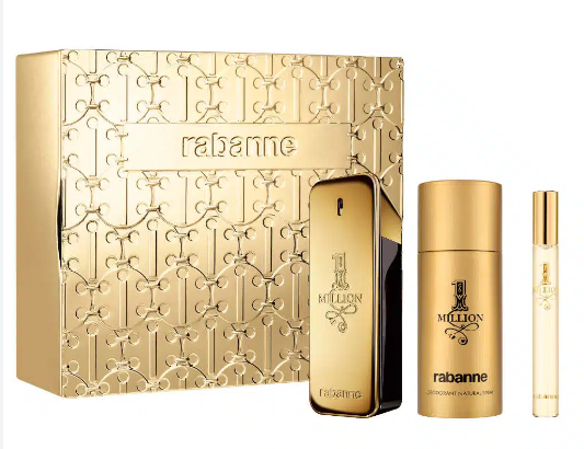 PACO RABANNE  1 MILLON SET 3 PC EDT