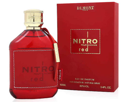 Dumont Nitro Red Pour Homme 3.4 fl.oz EDP