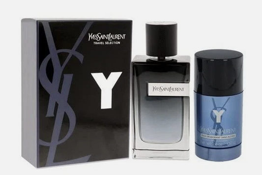 YVES SAINT LAURENT Y TRAVEL SET 2 PC EDP 100 ML+DEODORANT
