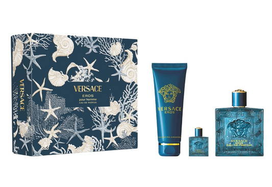 Versace Eros Pour Homme EDP 3-pc Gift Set