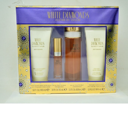 Elizabeth Taylor White Diamonds EDT 3 PC Set