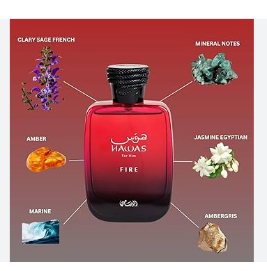 HAWAS FOR HIM FIRE EDP 100 ML