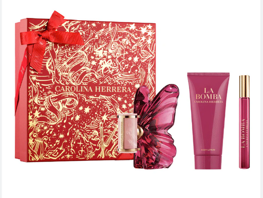 CAROLINA HERRERA LA BOMBA SET 3 PC EDP