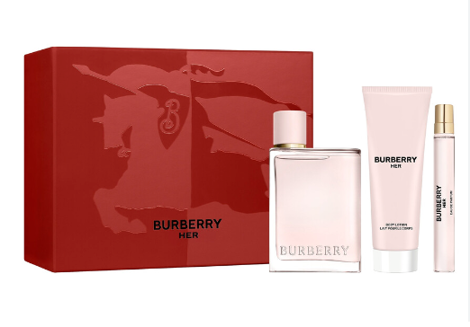 BURBERRY HER EDP SET 3 PC