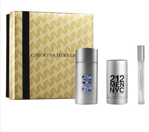 CAROLINA HERRERA 212 MEN NYC 3 PC