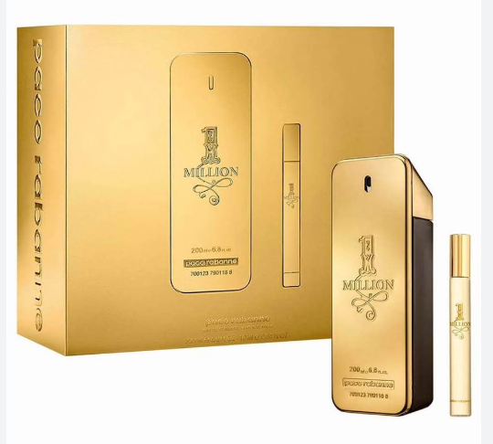 PACO RABANNE ONE MILLION 2 PC EDT 200 ML +10 ML EDT