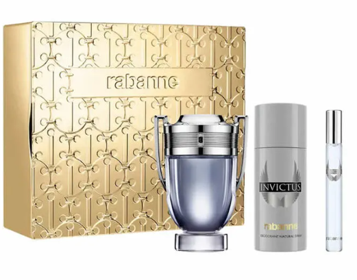 PACO RABANNE INVICTUS 3PC SET EDT