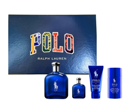 Polo Polo Blue 4 Pc Set 4.2 EDT