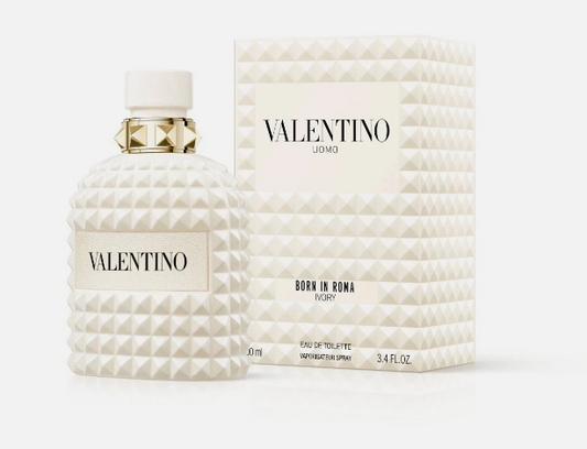 Valentino Uomo Born In Roma Ivory 3.4fl.oz EDT