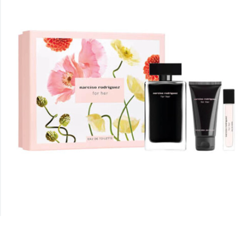 NARCISO RODRIGUEZ FOR HER EDT GIFT SET 3 PC