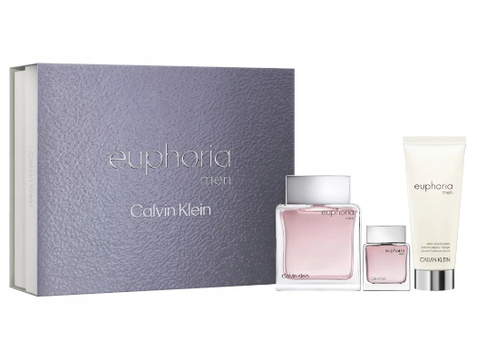 CALVIN KLEIN EUFHORIA MEN EDT GIFT SET 3 PC