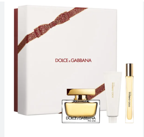 DOLCE GABBANA THE ONE GIFT SET EDP 3 PC LADY