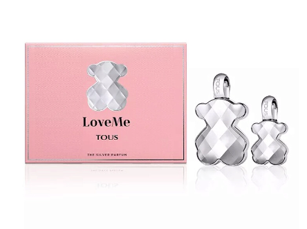 TOUS LOVE ME THE SILVER PARFUM SET 90 ML +30 ML