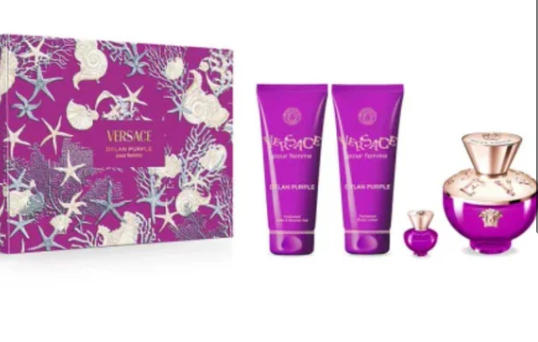 Versace Pour Femme Dylan Purple 4 Pc Set