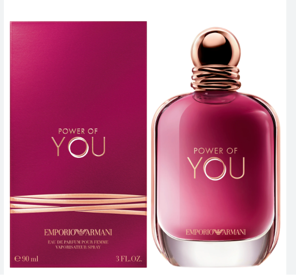 EMPORIO ARMANI POWER OF YOU 90 ML EDP POUR FEMME.