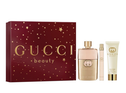 Gucci Guilty Pour Femme 3  Pc Set EDP