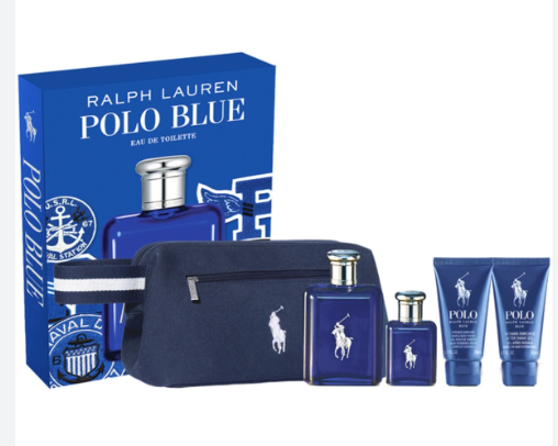Polo Red by Ralph Lauren 5 piece set with Travel Kit EDT