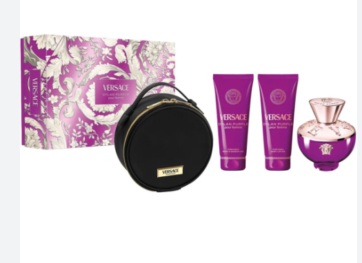 Versace Pour Femme Dylan Purple 4 Pc Set