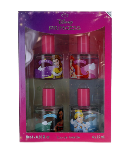 DISNEY PRINCESS 3 PC 4x25 ML.
