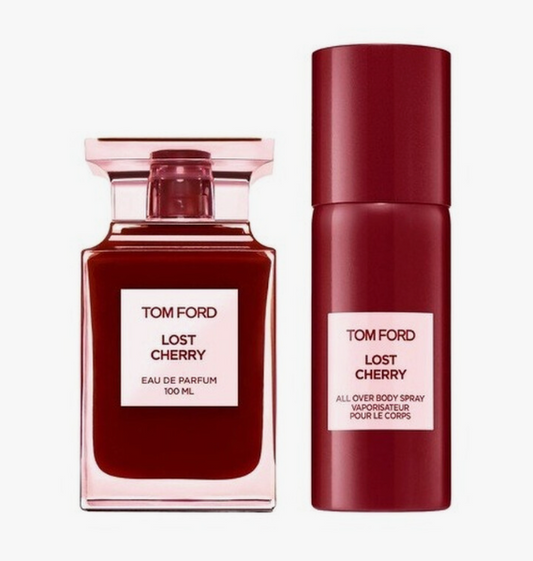 TOM FORD LOST CHERRY  SET 2 PC EDP EDP 100 M +150 BODY SPRAY  ML