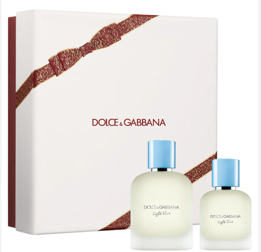 DOLCE GABBANA LIGH BLUE HOMME GIFT SET 2 PC