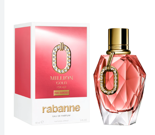 PACO RABANNE GOLD  PURE DIAMONDS FOR HER  100 ML.