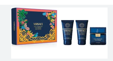 VERSACE EAU FRAICHE EXTREME  SET 3 PC EDT.