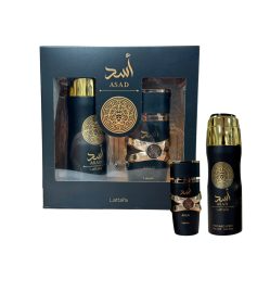 Lattafa Asad set 100 ml3.4 fl oz EDP 2 PC