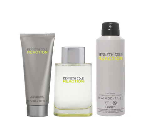 Kenneth Cole For Him Reaction 3 PC Gift Set