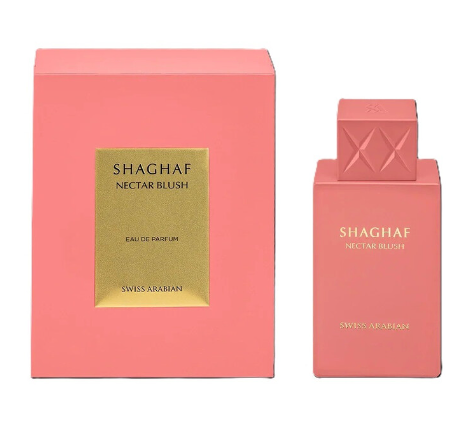 SWISS ARABIAN SHAGHAF NECTAR BLUSH  100ML EDP.
