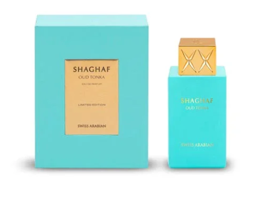 SWISS ARABIAN SHAGHAF OUD TONKA  100ML EDP.