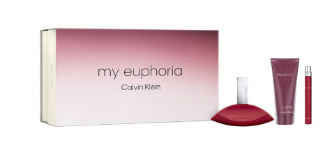 Calvin Klein MY Euphoria 3 pcs Set 3.3 fl 0Z EDP