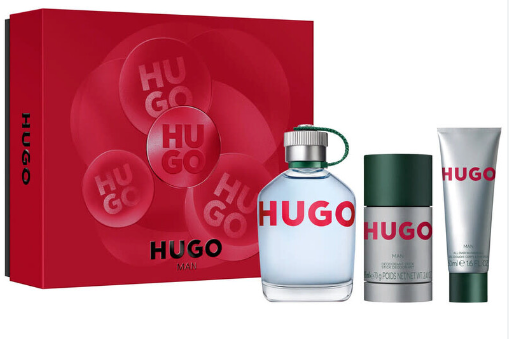 HUGO BOSS MAN EDT SET 3 PC