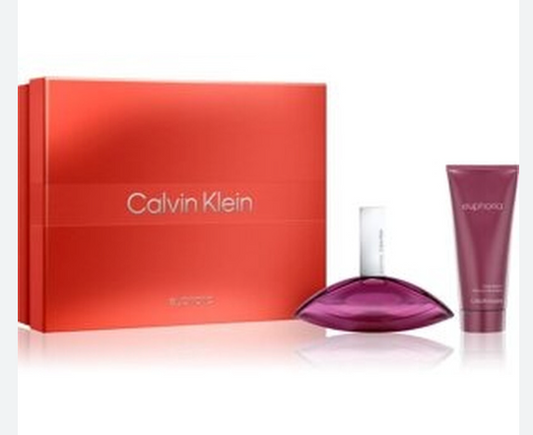 Calvin Klein Euphoria 2 Pc Set 3.4 EDP (Copy)