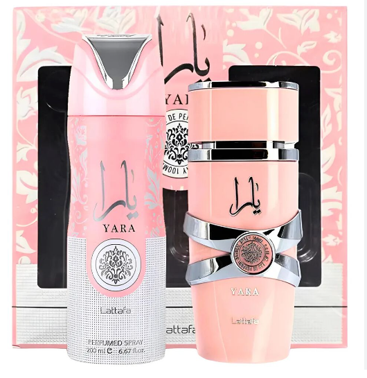 Lattafa Yara 2 PC  3.4 fl.oz EDT