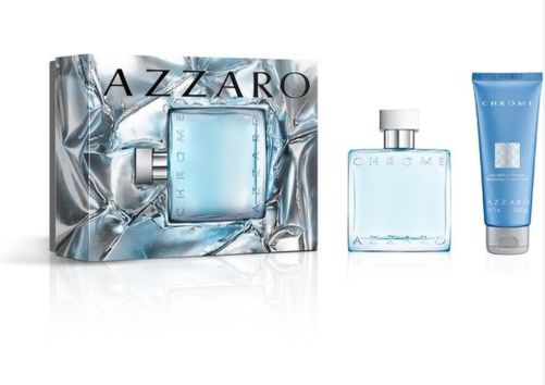 Azzaro Chrome 3pcs set 3.38fl.oz