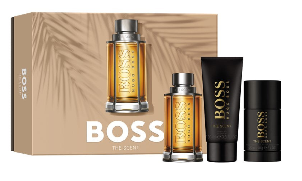 Boss The Scent by Hugo Boss 3 Pcs Set 3.3 fl.oz