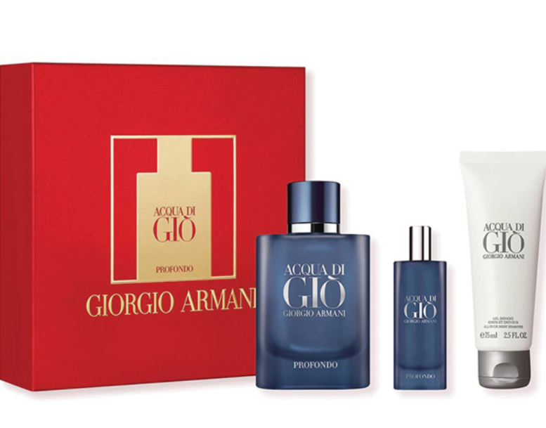 Giorgio Armani Acqua Di GIo Profondo 3 Pc Set