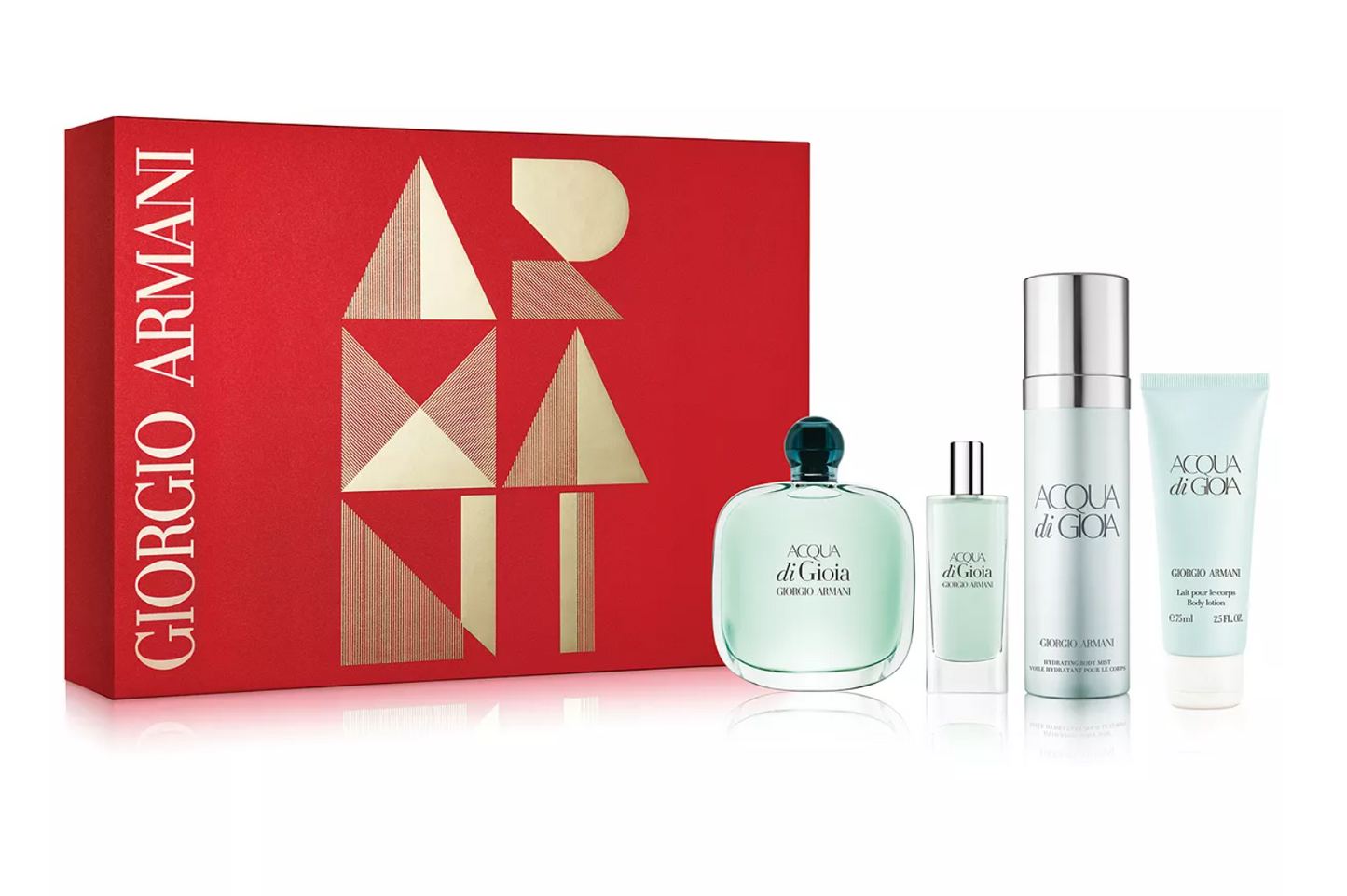 Giorgio Armani Acqua Di Gioia 4pcs set  EDP