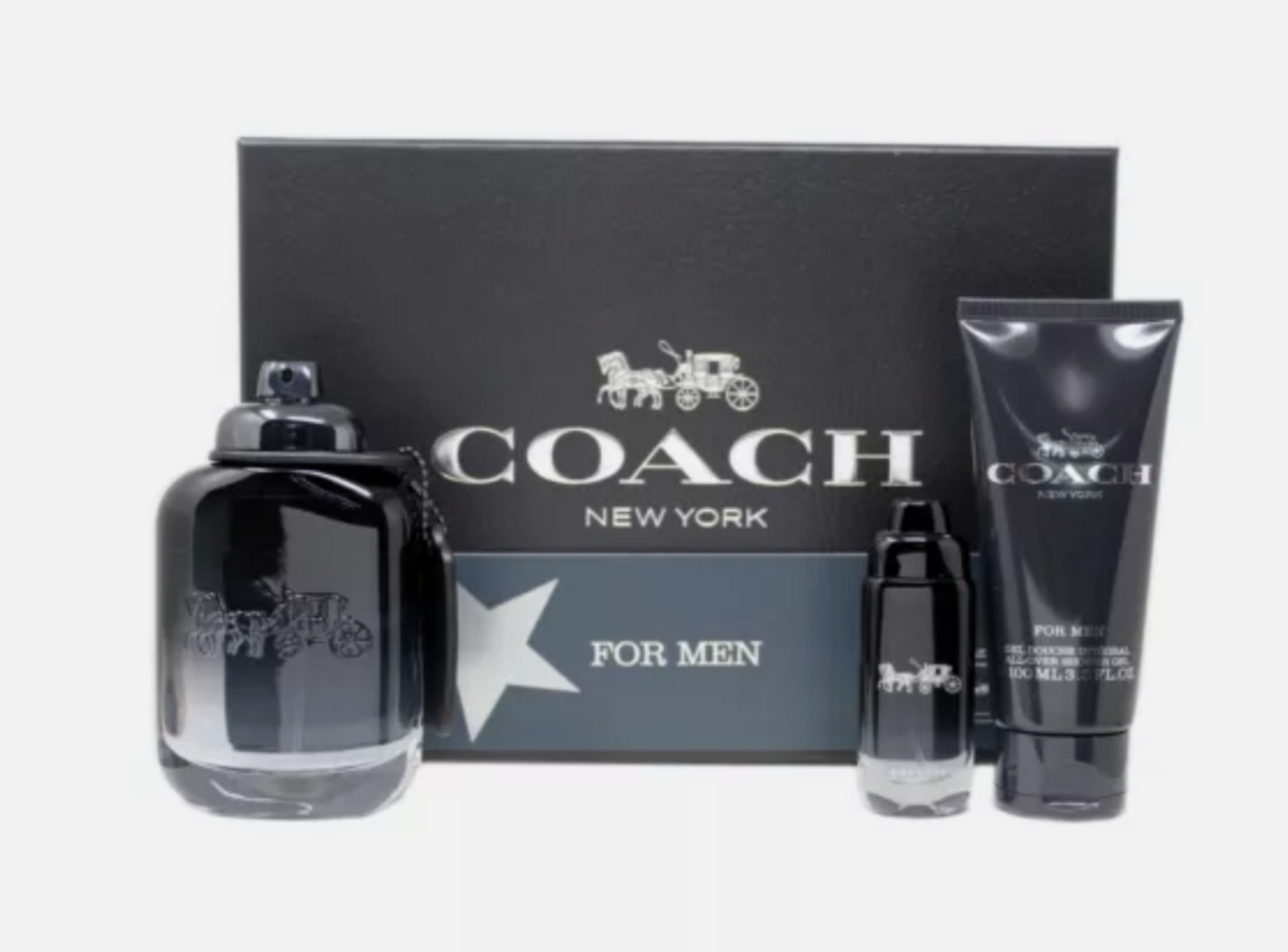 Coach for Men 3 pcs set 3.3 EDT