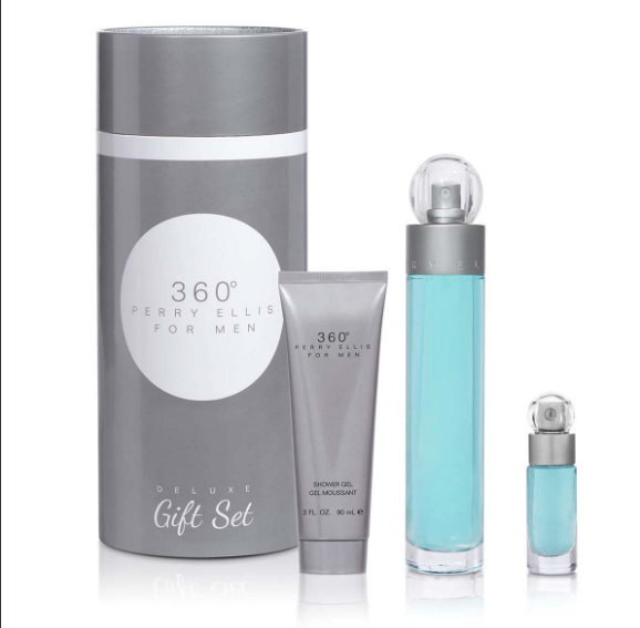 Perry Ellis For MEN 360 Deluxe Gift Set.