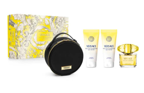 Versace Yellow Diamond 4 Pc Set w/ clutch for women