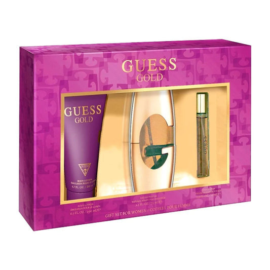 Guess Gold 3 Pc Gift Set